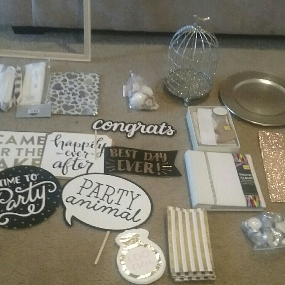 Wedding decor lot